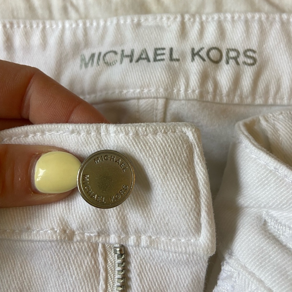 Michael Kors white jeans